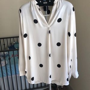 LOFT Maternity Polka Dot Tunic